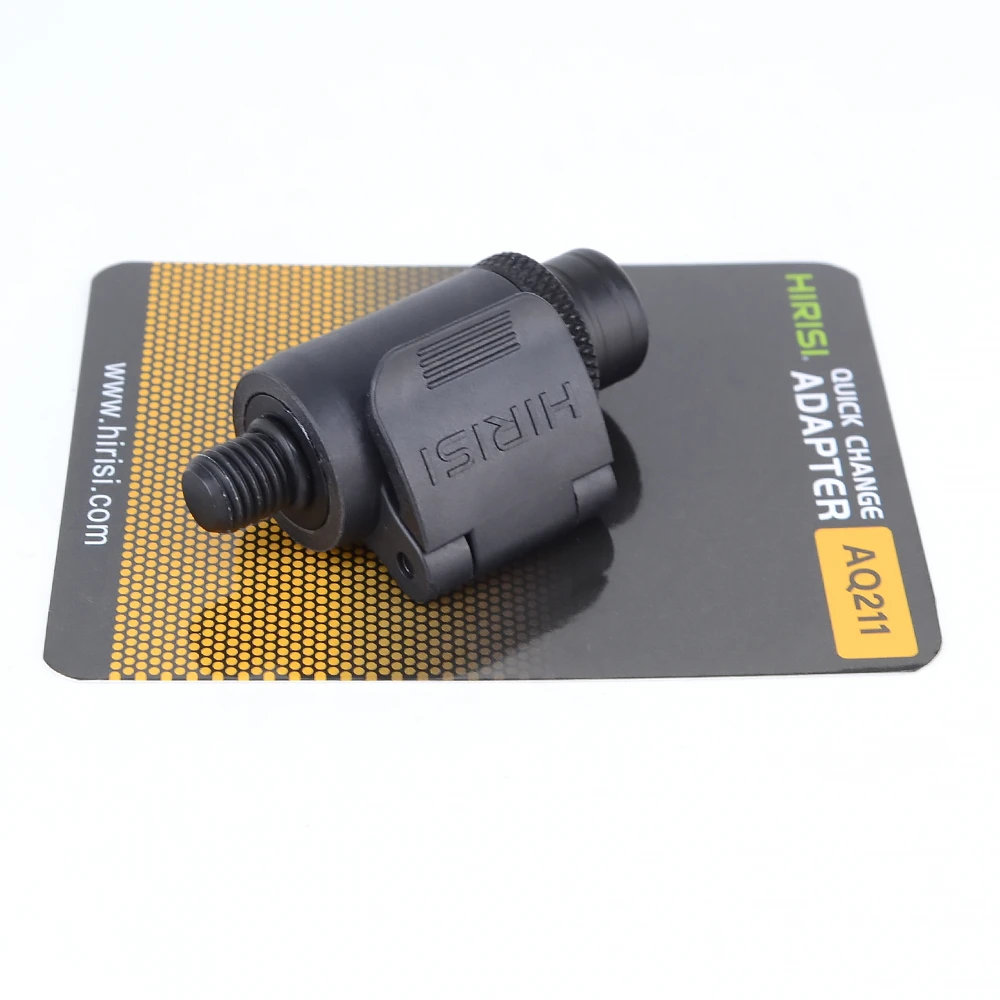 Connecteur rapide aluminium Hirisi AQ211 pour alarmes pêche - Accessoire pod et bank sticks
