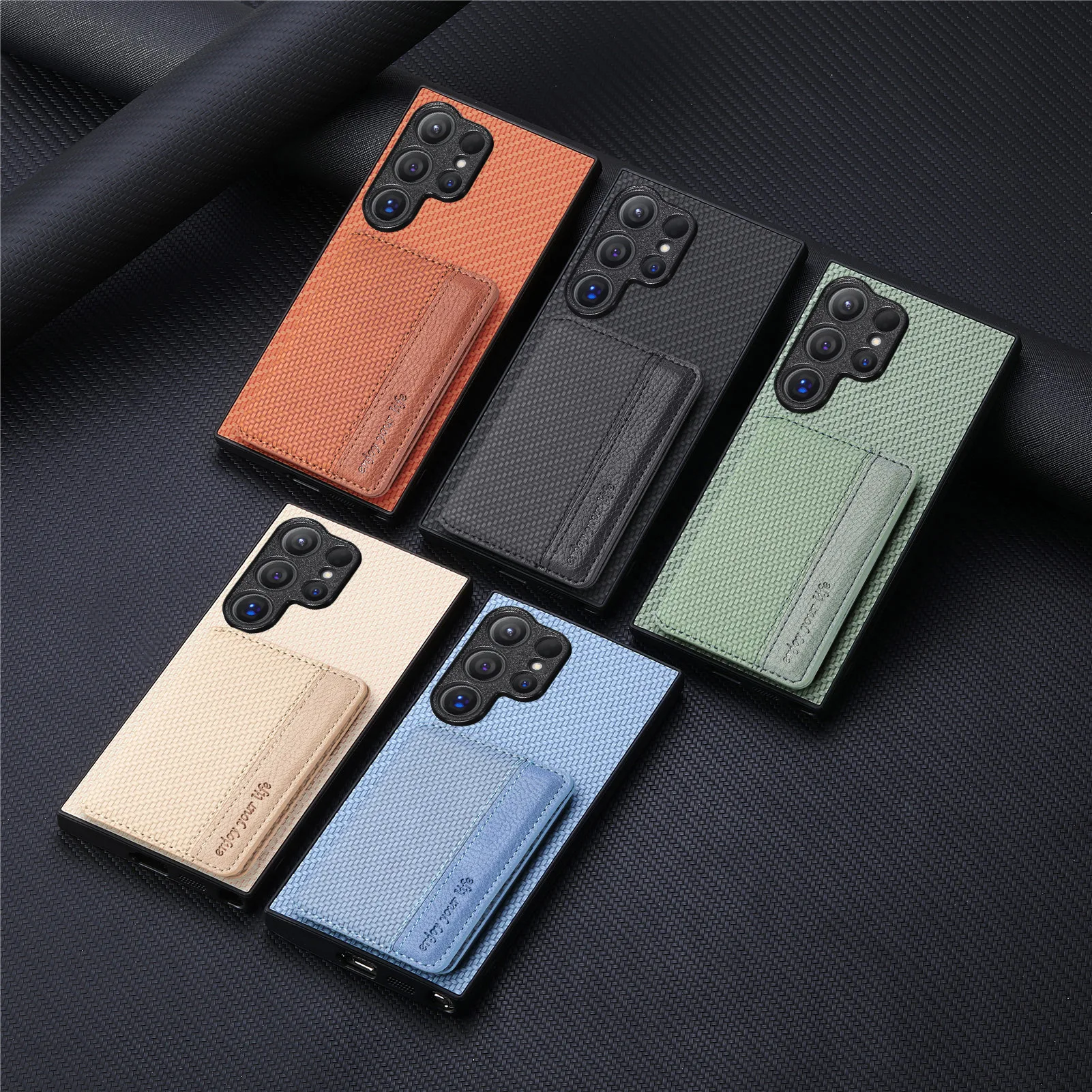 Premium Wallet Phone Case with Card Holder - Sleek and Functional Design