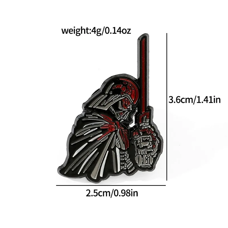 Cartoon Brooch Creative Cartoon Metal Brooch Anime Movie Peripheral Alloy Badge Trendy Versatile Clothing Accessories Collar Pin