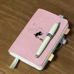 Adorable Penguin Planner - Stylish Blank Journal for Daily Organization and Creativity (Pink)