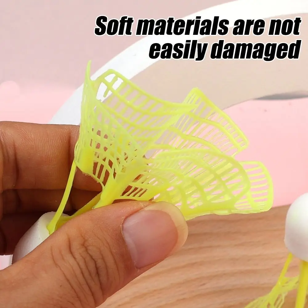 Badminton Ball Shuttlecock for Outdoor Windproof Fluorescent and Luminous Accessories