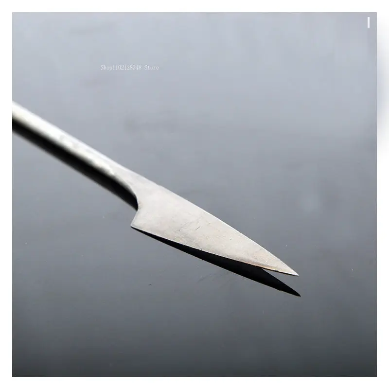 Pottery Traditional Iron Clay Carving Knife Clay Plate Carving Knife Stainless Steel Manual Ceramic Tool pottery tools clay sculpting tools pottery sculpting tools clay craft tool