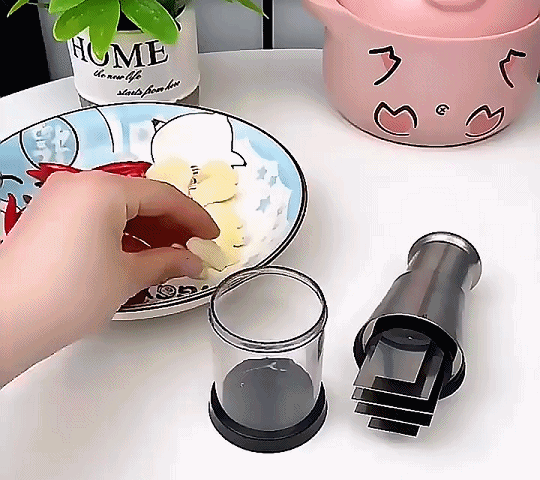 Cuchillo de acero inoxidable 304, cortador de ajo a presión, picador de ajo  para Cocina - AliExpress