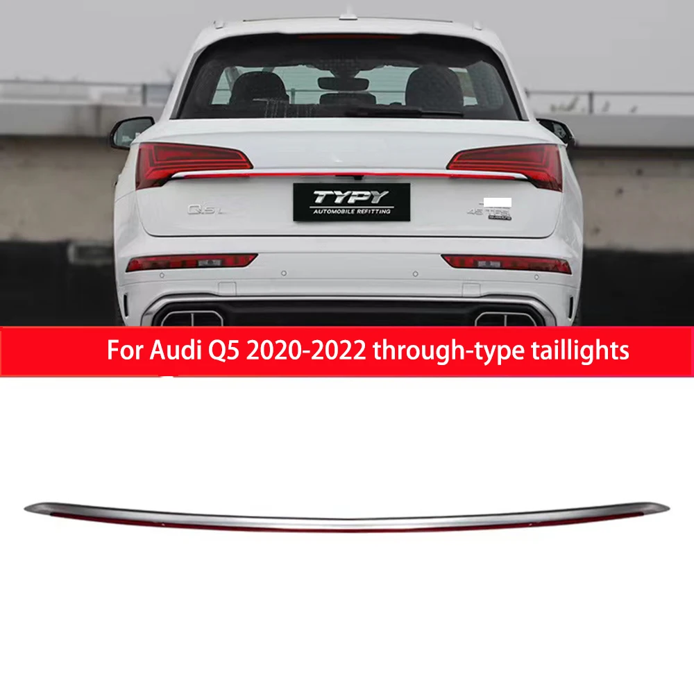 

Подходит для Audi Q5 2020-2022, задний фонарь с багажником, модифицированные ленты для задсветильник фонаря, светодиодный сигнал поворота, широкий светильник