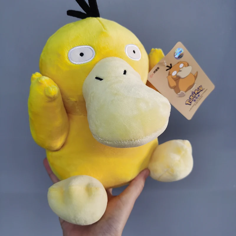 오리지널 클래식  Psyduck 봉제 인형 동물 인형 장난감 어린이 선물 무료 배송