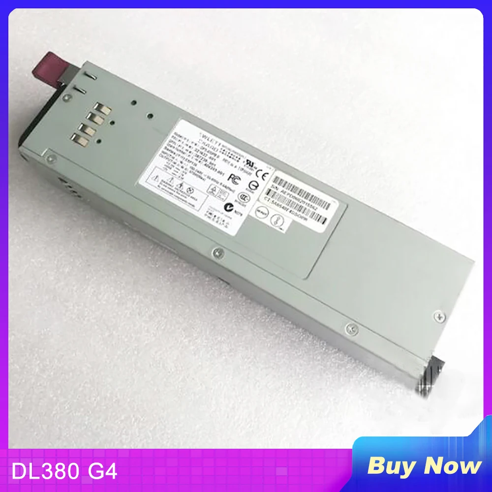 

DPS-600PB B For HP DL380 G4 Power Supply 321632-001/501 367238-001/501 338022-001 406393-001 MAX 575W