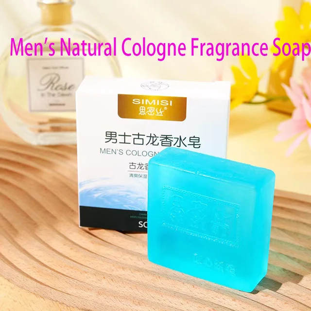 Homemade soap for men with essential oils