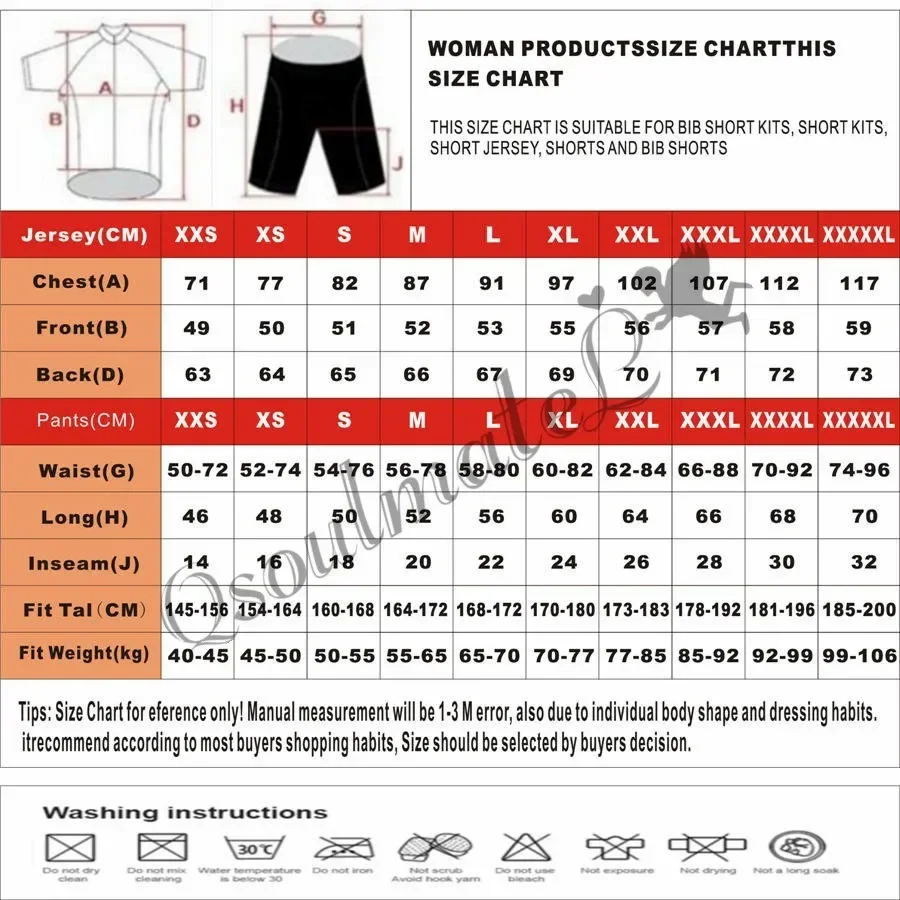 Description Picture 4 of itemBetty Designs Woman Bib Shorts Summer Riding Sports Pants Laica Cloth Gel Cushion Cushion Tight Pants Bike Shorts