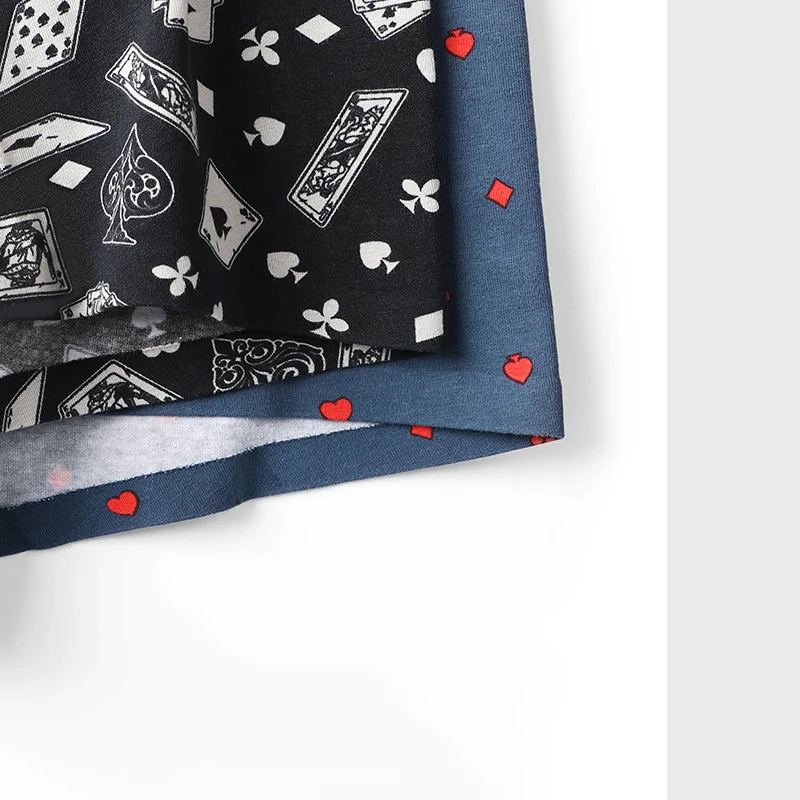 CMENIN 3pcs Soft Cotton Men's Underwear Boxers Fashion Print Man Panties Antibacterial Men Underpants Boxershorts Male Boxers