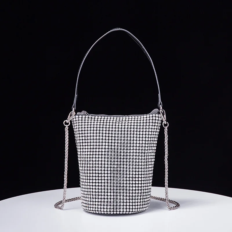 

Сумка на плечо женская с открытыми плечами, роскошный саквояж с яркими бриллиантами класса Sss Vip, модное нижнее белье, вечерняя сумочка, модный клатч