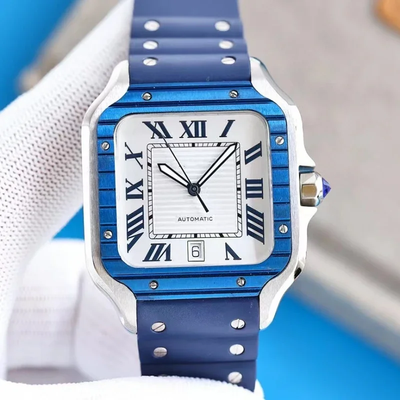 

Men's Luxury Automatic Mechanical Square 37.5mm Stainless Steel 904L Stylish High Quality Watch AAA