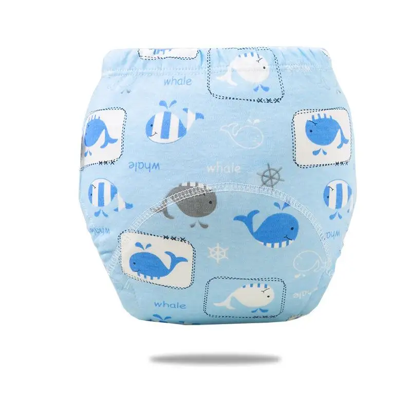 New Baby Diapers Reusable Training Pants Toddler Kid Washable 6 Layer Waterproof Cotton Cloth Nappy Underwear bebe Shorts