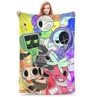 Dandy's World Blanket  Flannel Funny Warm Throw Blankets for Home Summer 1