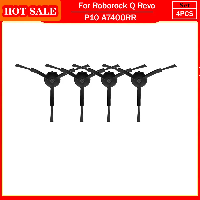 Roborock Vacuum Cleaner Accessories: Main Brush, Side Brush, HEPA Filter, Mop Cloths, Dust Bag