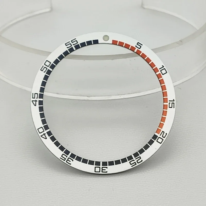 Flat Aluminum Watch Bezel Insert - 38x31.5mm