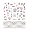 Rabbit Doctor Japan 5D Nail Stickers Nail Stickers Designer Nail Wraps 6
