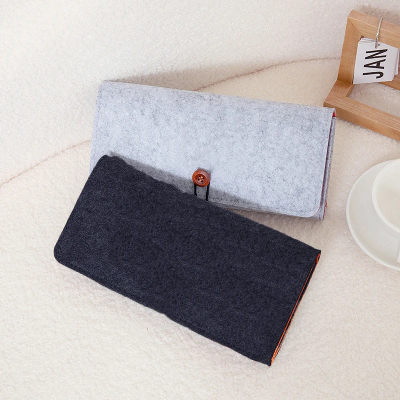 Portable Soft Felt Storage Bag For Game Console Travel Carrying Pouch Phone Protective Cover Accessories