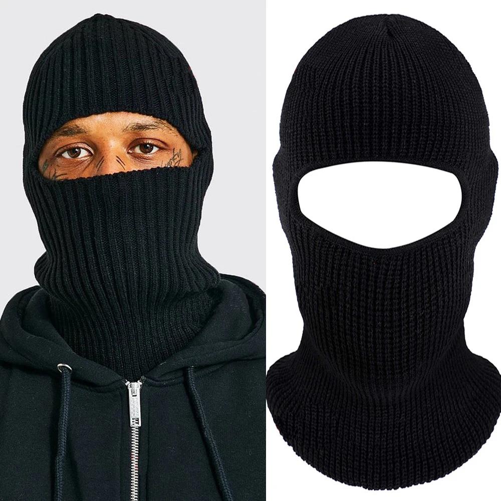 2022 New Unisex Winter Balaclava Hat Mask Beanie Ciclismo Tactical Face Shield Mascara Ski Bonnet Cagoule Visage Full Bicycle Cap
