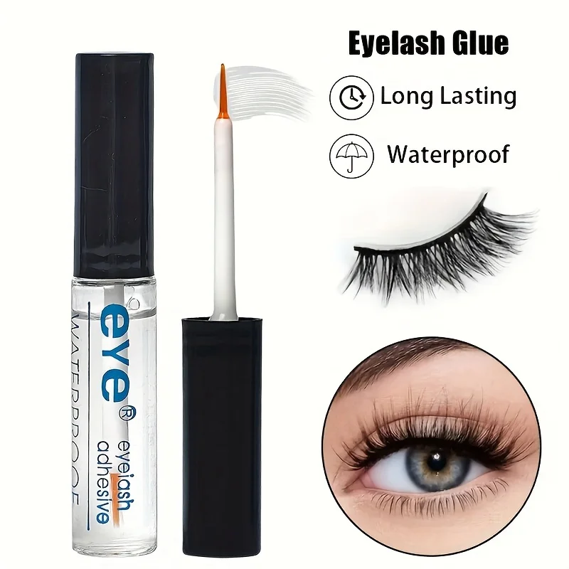 5g Waterproof Long-Lasting Eyelash Adhesive Transparent Self-Adhesive Glue for False Eyelashes Eyelash Extensions