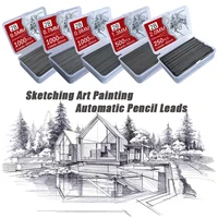Metal Mechanical Pencil Large capacity Lead And Refills Set 0.3, 0.5, 0.7, 0.9 2.0 Mechanical Pencils for Drawing Sketching 5