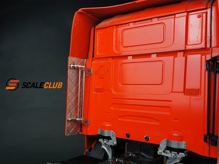 Movable Air Turbulence Side Panel for Tamiya 1/14 RC Truck Scania Air Deflector Cover 1:14 Tractor Trailer DIY Parts 