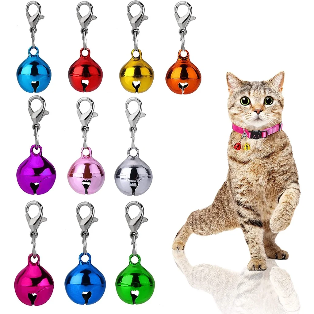 Small Dogs Collar Charms with Bells for Girl Boy Puppies Kitten Loud Cats  Bell f