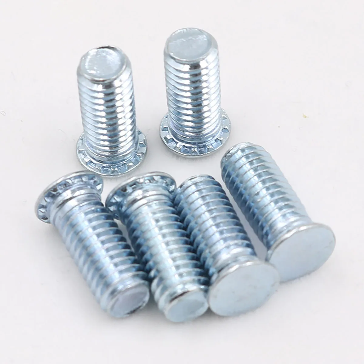 Description Picture 3 of itemEnvironmental Protection Galvanized Pressure Riveting Screw Bolts / Pressure Plate Nail Pressure Riveting Parts M2.5-M10