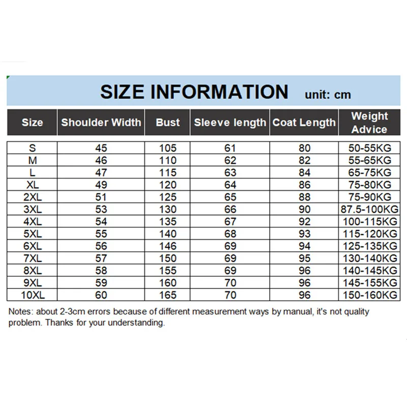 Coldproof Winter Thicken 85% White Duck Down Jacket Men 170KG 10XL 8XL Parkas Hooded Plus Size Warm Snow Outdoor Coats Clothes