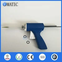 High Quality 5cc 5ml Plastic Flux Cartridge Soldering Syringe Caulking Gun For Green Oil 1