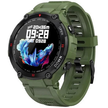 T-Rex Pro 스마트 워치 블루투스 통화 남성용 디지털 스포츠 스마트워치, 심박수 및 혈압 모니터, 남성용 손목시계, 2024
