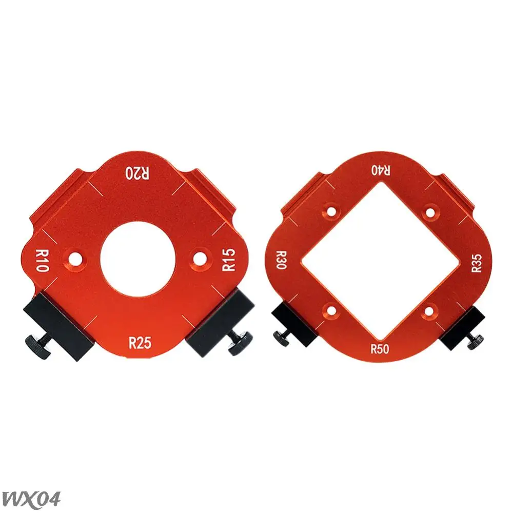 Arc Angle Positioning Template R10-R25/R30-R50 Radius Jig Corner Radius Reusable Positioning Tools Hand Tools