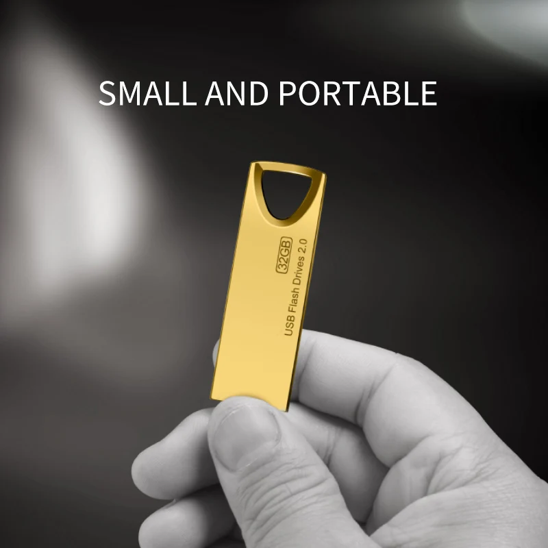 2025 New Innovation 3.0 USB Flash Drive Pen Drives 128GB 64GB 32GB USB 2.0 Metal Stick  Pendrive Flash Drive For Laptop/PC/Car — view 3