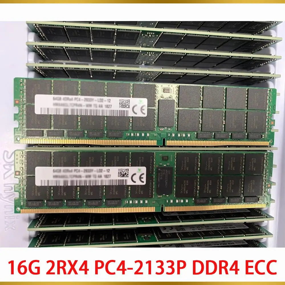 1PCS Server Memory RAM 16GB 16G 2RX4 PC4 2133P DDR4 ECC RDIMM For Inspur