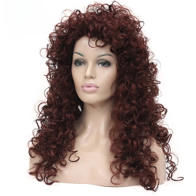 

Excellent Thick Super Curly Full synthetic Wig Women's Hair Wigs COLOUR CHOICES