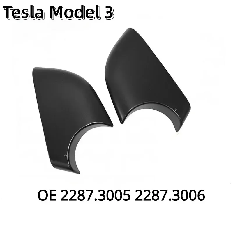 

Автомобильное боковое Крыло зеркала Нижняя крышка держателя черного цвета для Tesla модели 3 2017 2018 2019 2020 2021 2022 OE 2287,3005 2287,3006