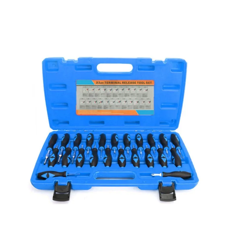 

23pcs Car Terminal Remover,Circuit Disassembly Tool,Cars Wire HarnessPlug Unlocking tools,Needle Withdrawing Device