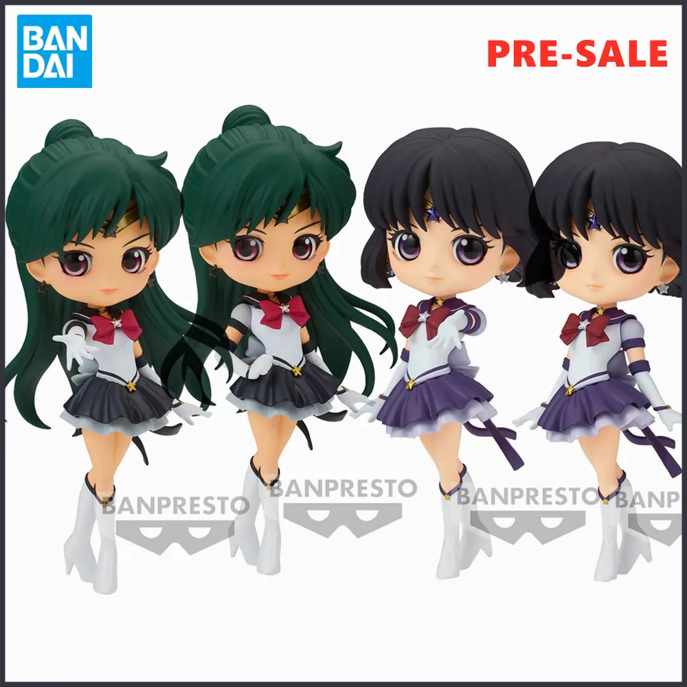 Figure Anime Originali Sailor Moon Meiou Setsuna Qposket Sailor Saturn Tomoe Hotaru Qposket Giocattoli In Pvc Action Bandai Collector