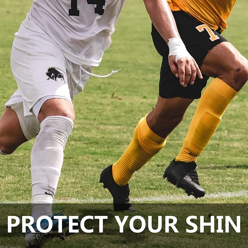 Carbon Fiber Soccer Shin Guards - Genuine 3K Carbon With EVA Padding For Kids & Adults