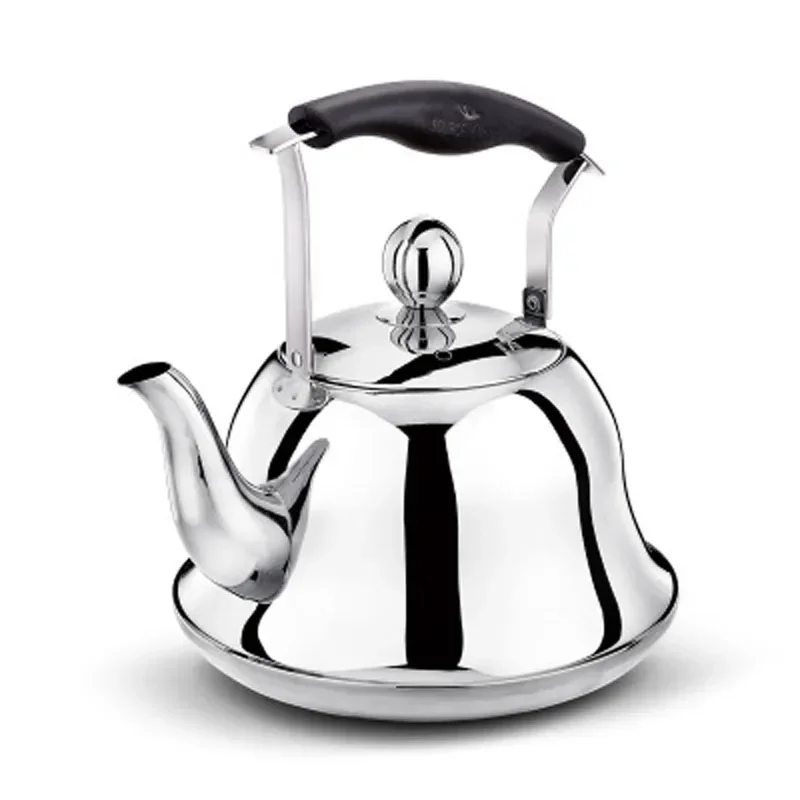 

1L/1.5L/2L High Grade Golden Water Kettle 304 Stainless Steel Teapot Induction Cooker Use Tea Kettle Tea Pot