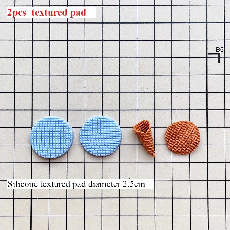 Mini Ice Cream Cone Cookie Silicone Molds silicone mold