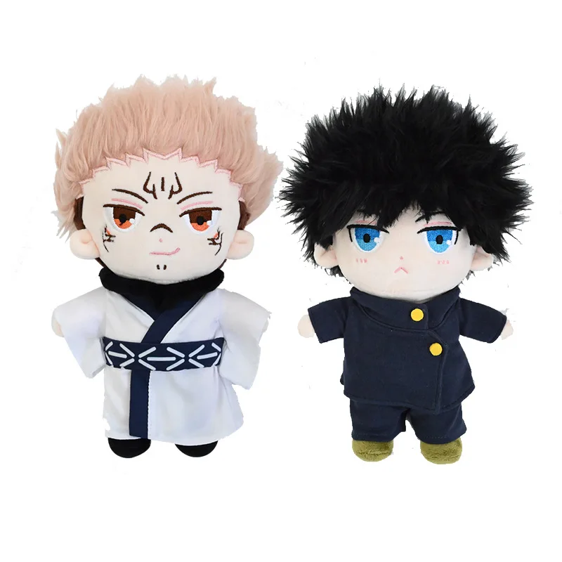 

Jujutsu Kaisen Plush Toys Gojo Yuji Megumi Toge Sukuna Stuffed Toy Removable Clothes Exquisite Dolls Birthday Gifts Size 20cm