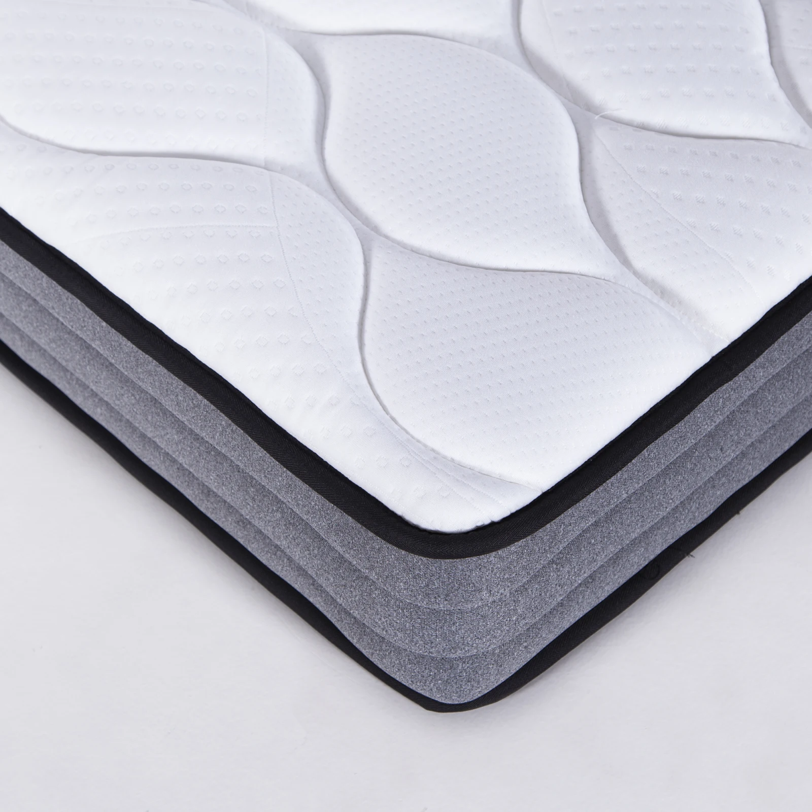 Rosahqnda Matratzen Taschenfederkernmatratze 90/120/140/160/180 x 200 cm H3 20 cm 7-Zonen-Matratze mit 1000 Federn und Lyocell-Bezug – Detail 21
