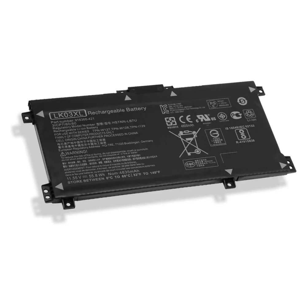 Bateria do Portátil para hp Hstnn-ub7i Tpn-w127 W128 Inveja 15 X360 15-bp Tpn-w127 W128 W129 W134 Hstnn-lb7u Lk03xl - Imagem 2