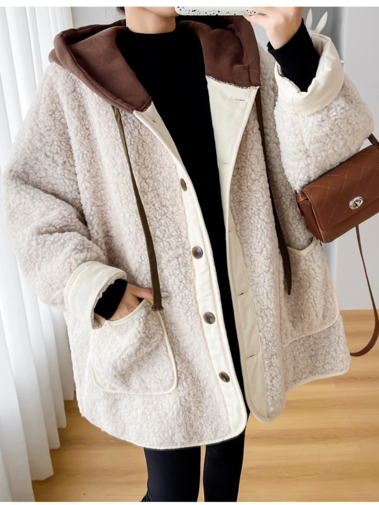 Maternity Coats warm Pregnant Women's Clothes Winter Hooded korean fashion Pregnancy photoshoot Jackets Coats Thicken Outwear