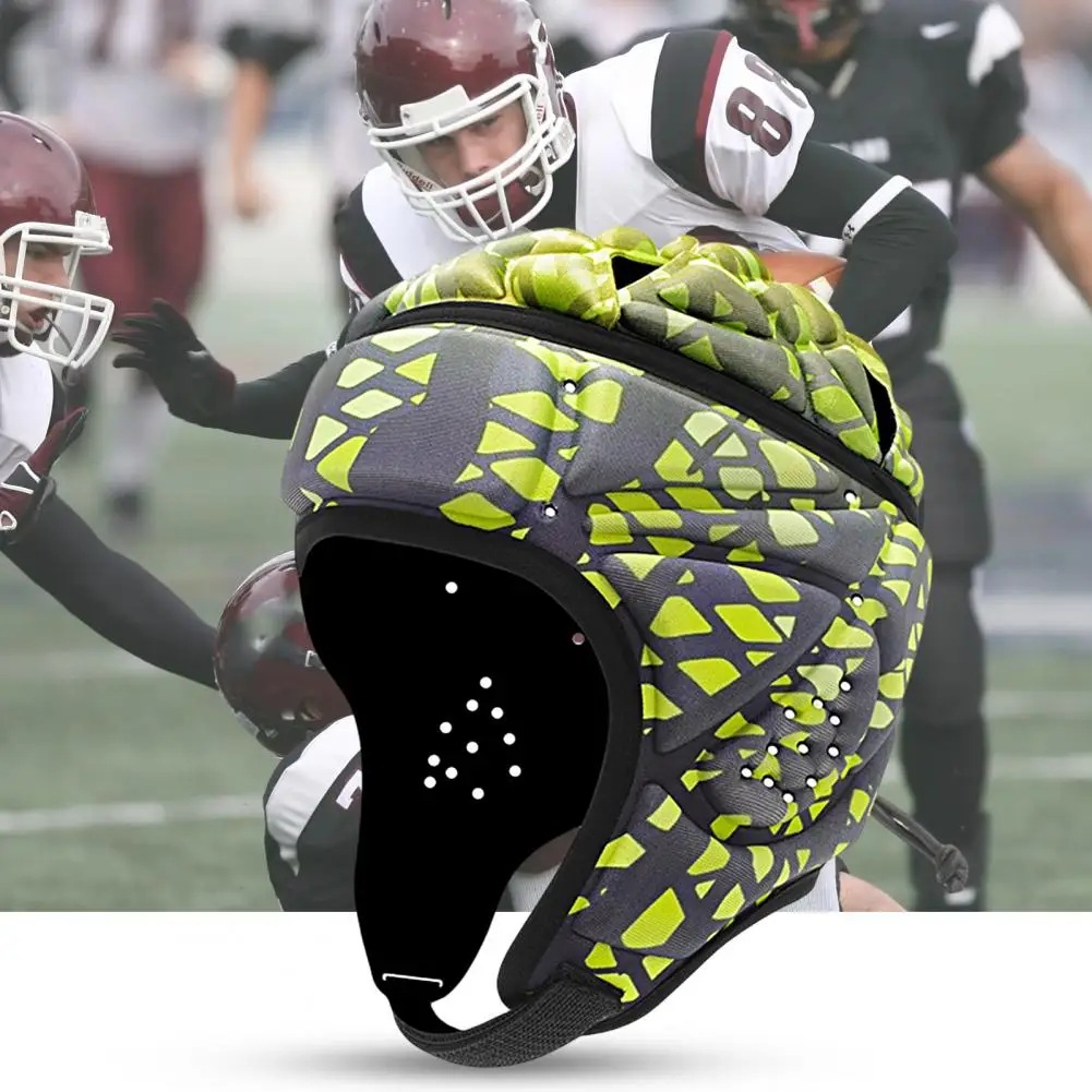 

Sunscreen Lightweight Padded Rugby Helmet Shockproof Headgear for Outdoor