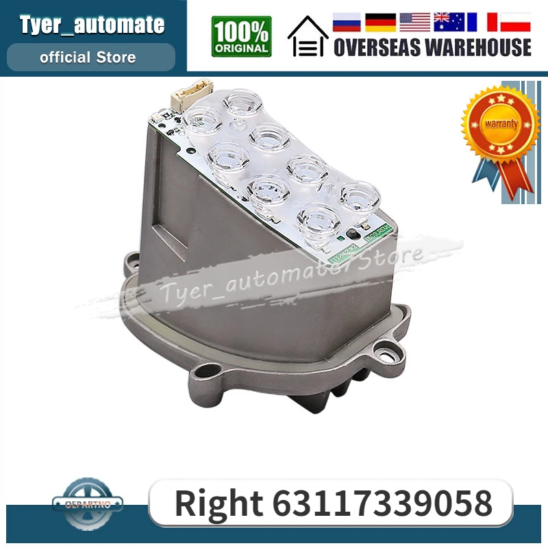 

Светодиодный модуль указателя поворота направо 63117339058 для BMW 7 Series F01 LCI BMW 7 Series F02 LCI BMW 7 Series F03 LCI