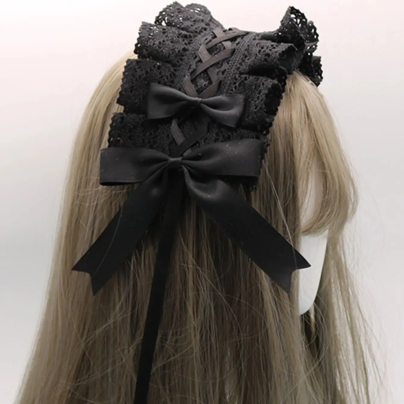 Women Gothic Lolita Headband Hair Accessories