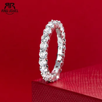 Wedding Band Grown Diamond Eternity with IGI Certificate