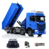 Toy 1:14 10x10 770S Metal Chassis Hydraulic Crane RC Dumper RTR Full Dump Truck Car Light Sound XELite Finished Vehicle for Boys 2