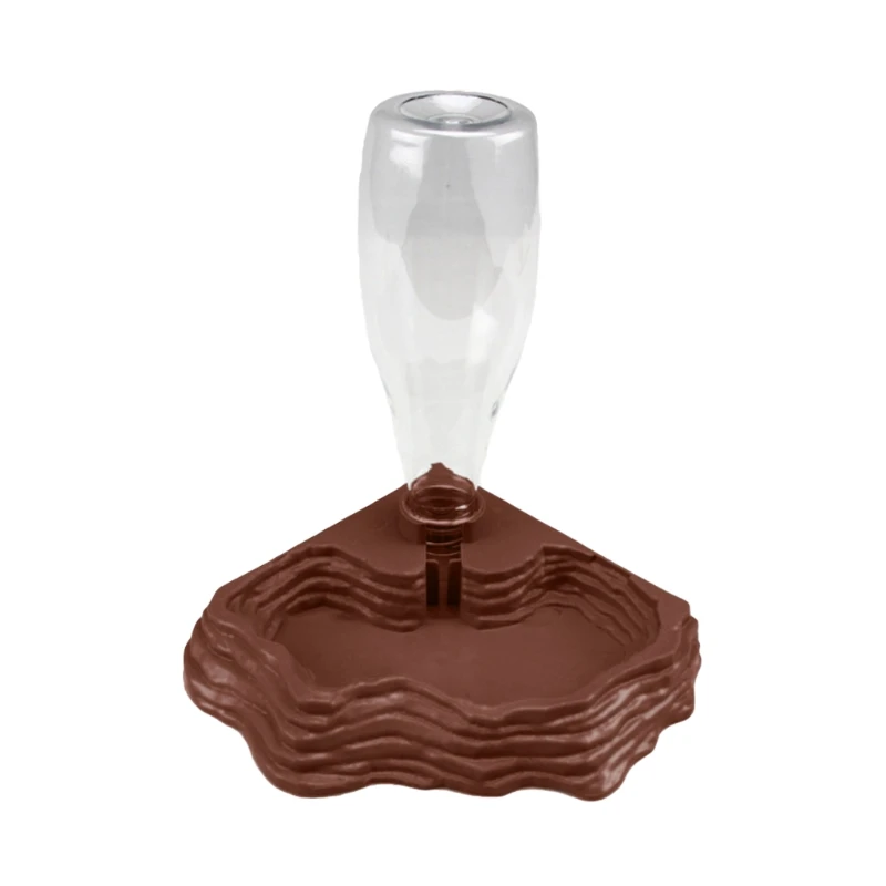 Reptile Feed Bowls 400ML Pet Reptile Dish Bowl Feeder Water Dispenser